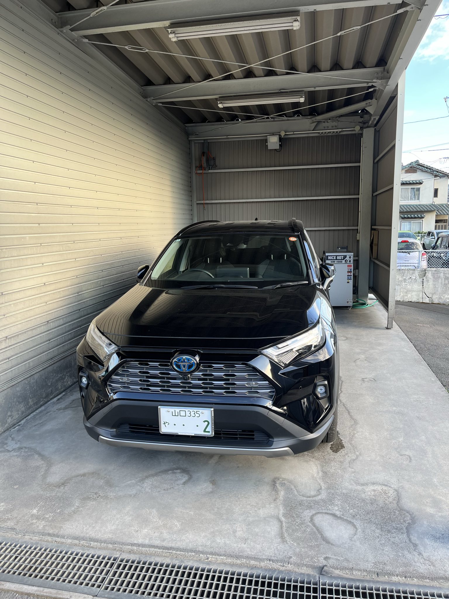 car from front