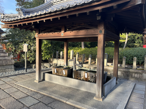 This is where worshipers would cleanse their hands and mouth before entering the main worship area.